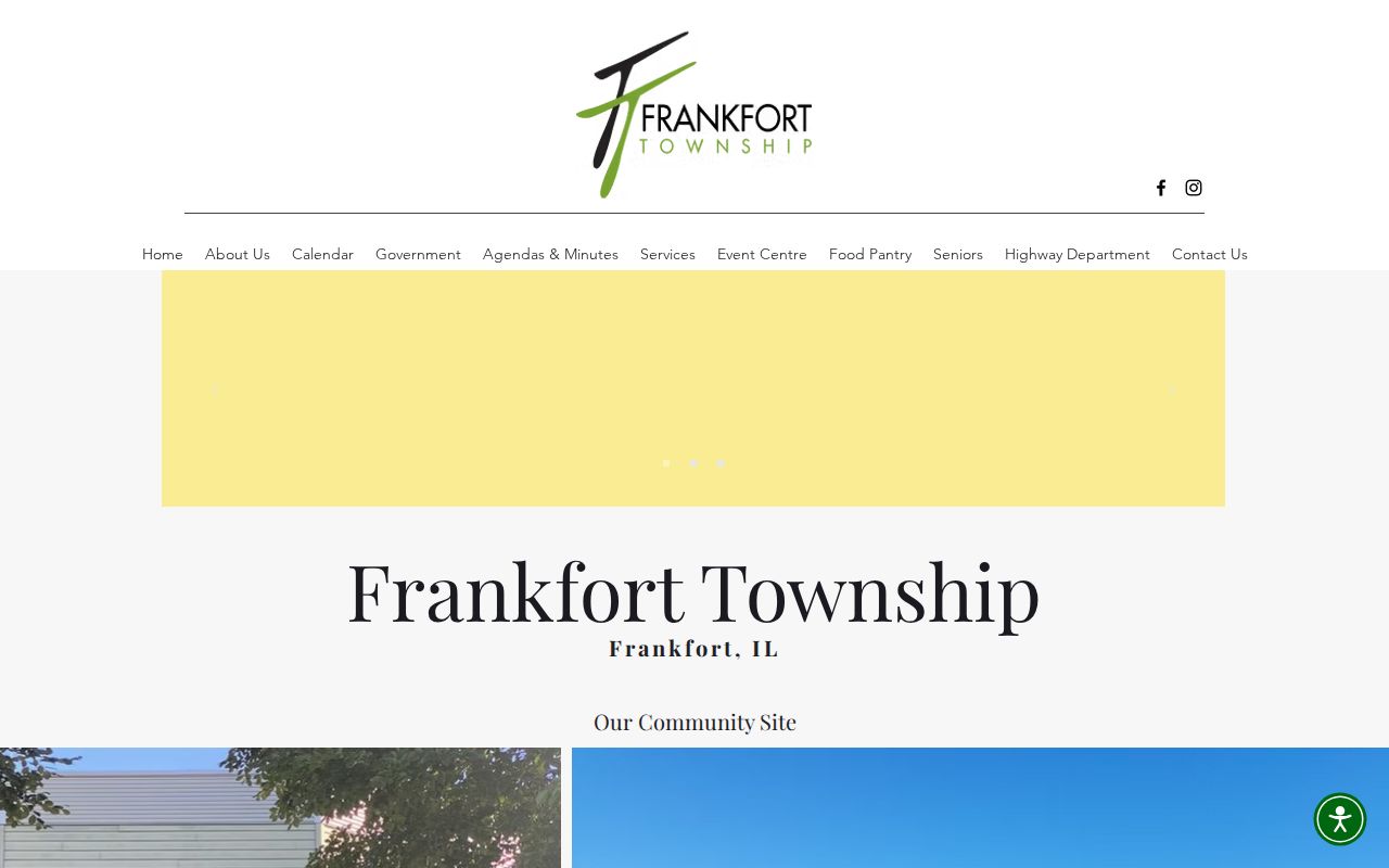 Frankfort Township public information for neighborhood and road context